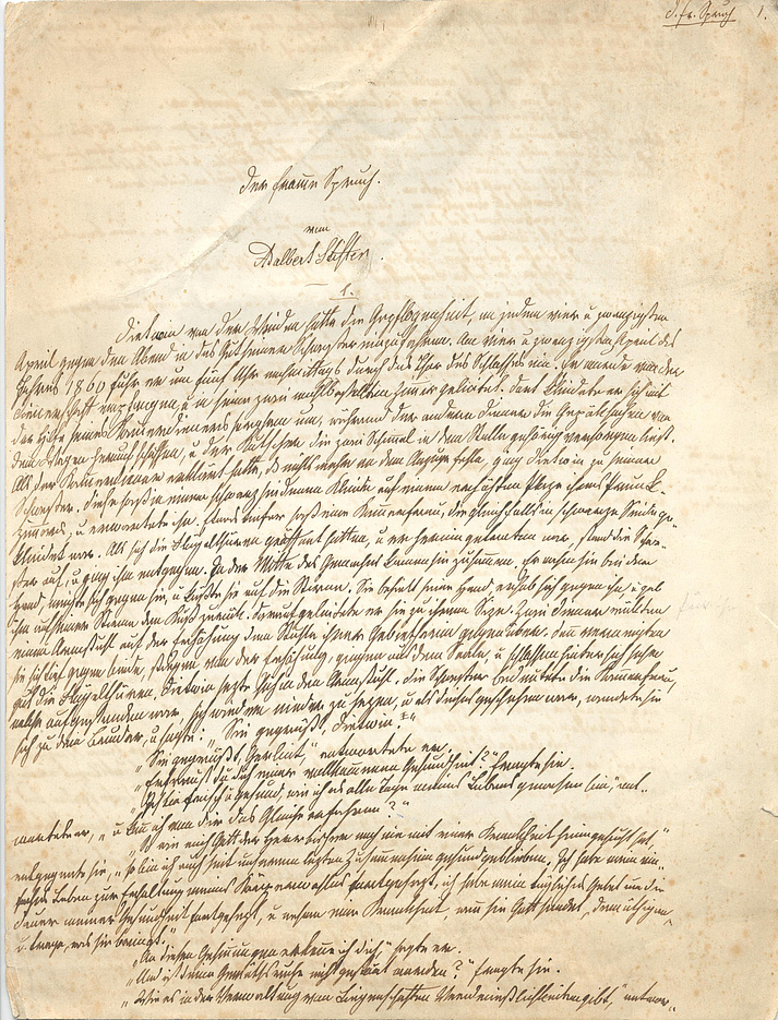 Faksimile einer Manuskriptseite